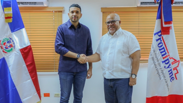 Director Promipyme recibe ministro de Juventud